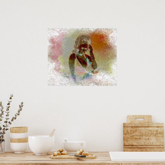 Das Orakel von Delphi Poster (Küche)