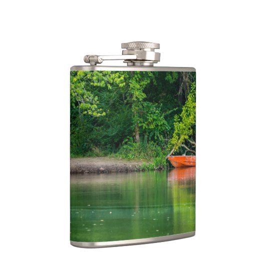 Das Orangenboot Flachmann (Rechts)