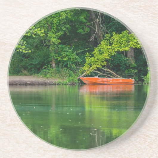 Das Orangenboot Getränkeuntersetzer (Vorne)