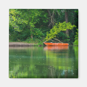 Das Orangenboot Magnet