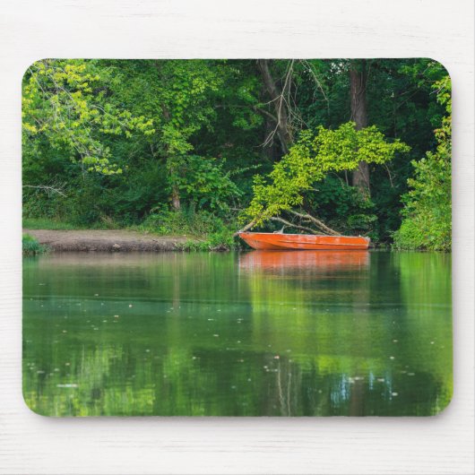 Das Orangenboot Mousepad (Vorne)