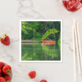 Das Orangenboot Serviette (Beispiel)