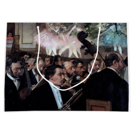 Das Orchester an der Oper, Edgar Degas Große Geschenktüte (Vorderseite)