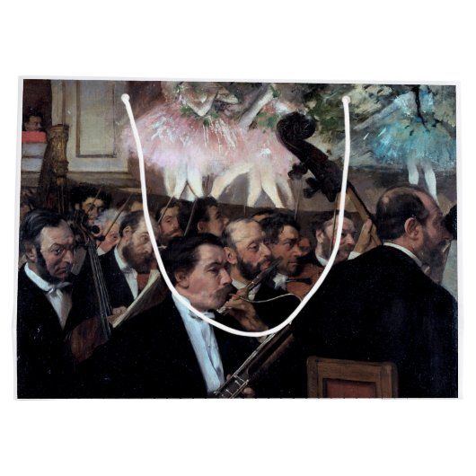 Das Orchester an der Oper, Edgar Degas Große Geschenktüte (Rückseite)