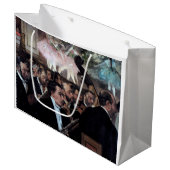 Das Orchester an der Oper, Edgar Degas Große Geschenktüte (Vorderseite Schrägansicht)