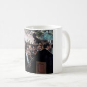 Das Orchester an der Oper, Edgar Degas Kaffeetasse (VorderseiteRechts)