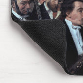 Das Orchester an der Oper, Edgar Degas Mousepad (Ecke)