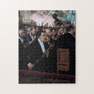 Das Orchester an der Oper, Edgar Degas Puzzle