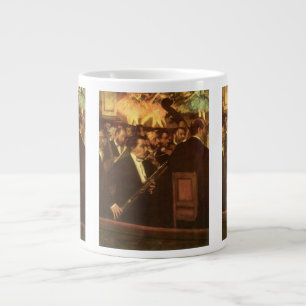 Das Orchester der Oper von Edgar Degas, Vintage Ku Jumbo-Tasse