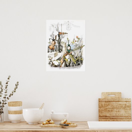 Das Orchester Fun Time Poster Art (Küche)