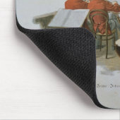 Das Orchester Johann Strauss an einem Mousepad (Ecke)