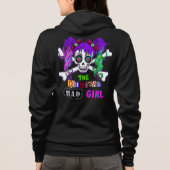Das Original Bad Girl Punk Rock Girl Power Hoodie (Rückseite)