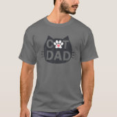 Das Original Cat Vater Geschenk der Katze, Cat Vat T-Shirt (Vorderseite)