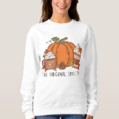 Das Original Gewürzmädchen Shirt, Fall Vibes Sweatshirt (Vorderseite)