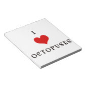 Das Original-I-Herz besticht Notizblock (angewinkelt)