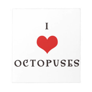 Das Original-I-Herz besticht Notizblock