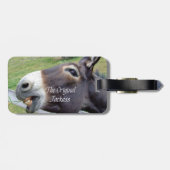 Das Original Jackass Funny Donkey Mule Farm Animal Gepäckanhänger (Rückseite horizontal)