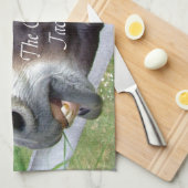 Das Original Jackass Funny Donkey Mule Farm Animal Küchentuch (Viertel Falte)