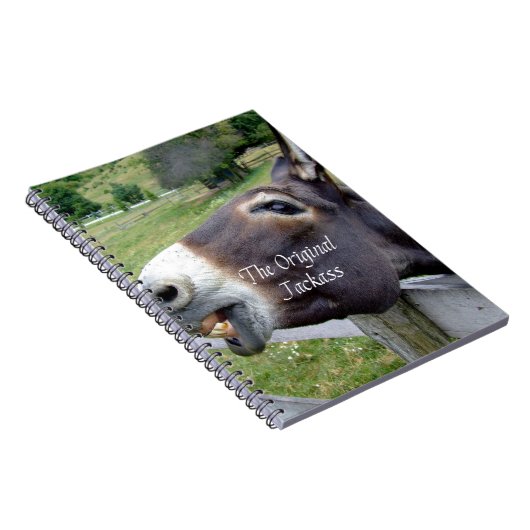 Das Original Jackass Funny Donkey Mule Farm Animal Notizblock (Rechte Seite)