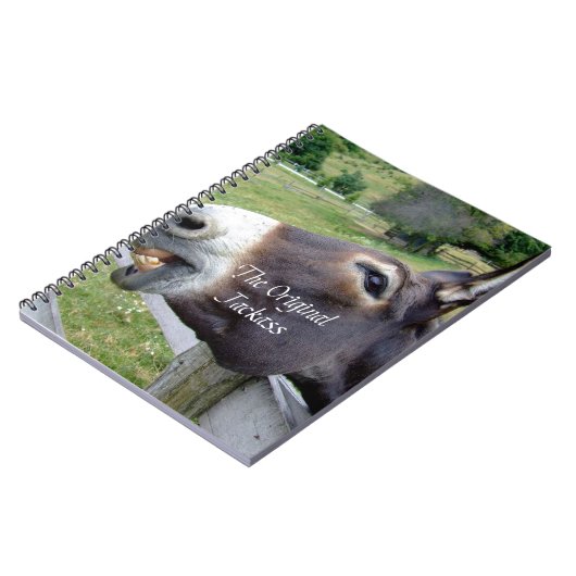 Das Original Jackass Funny Donkey Mule Farm Animal Notizblock (Linke Seite)