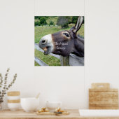 Das Original Jackass Funny Donkey Mule Farm Animal Poster (Küche)
