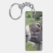 Das Original Jackass Funny Donkey Mule Farm Animal Schlüsselanhänger (Vorderseite links)