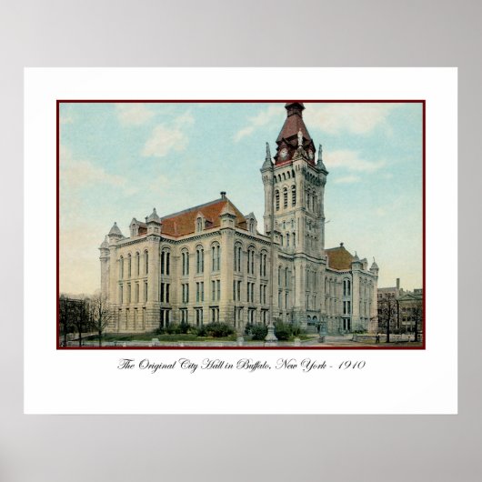 Das Original Rathaus in Buffalo Poster (Vorne)