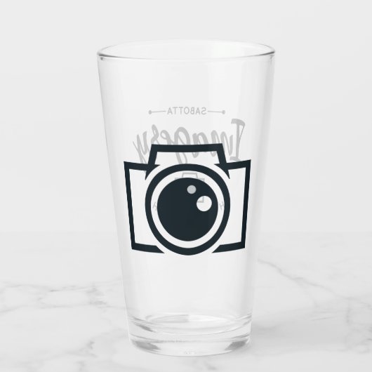Das Original Sabotta Imagery Pint Glas (Rückseite)