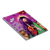 Das originale Cats-a-Tonic Design Keanu Jesus Notizblock (Rechte Seite)