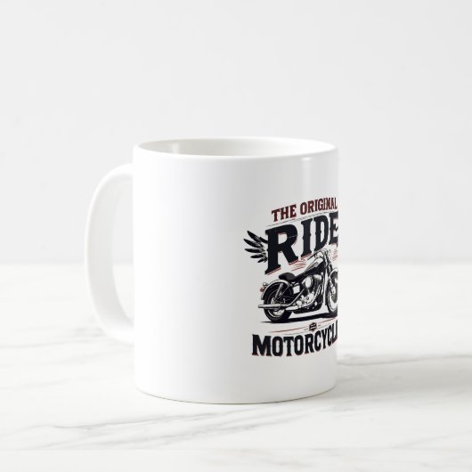 das originale Fahrrad Kaffeetasse (Vorderseite Links)