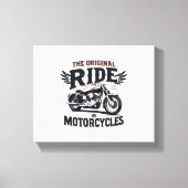 das originale Fahrrad Leinwanddruck (Vorderseite)