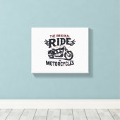 das originale Fahrrad Leinwanddruck (Insitu (Holzboden))