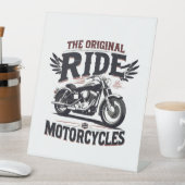 das originale Fahrrad Sockelschild (In Situ)