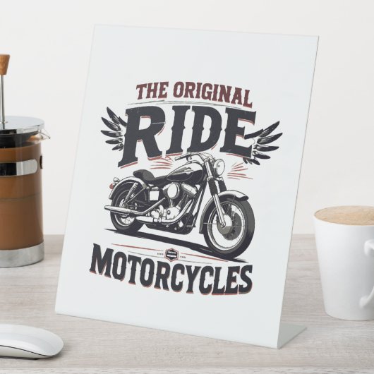 das originale Fahrrad Sockelschild (In Situ)