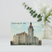 Das originale Rathaus von Buffalo Postcard Postkarte (Stehend Vorderseite)