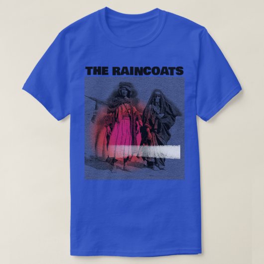 Das originelle Design der Fankunst von Raincoats T-Shirt (Design vorne)