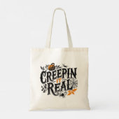 Das originelle Halloween Retro Design Tragetasche (Rückseite)