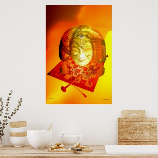 Das originelle Poster (Küche)