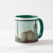 Das originelle Rathaus von Buffalo Coffee Tasse (VorderseiteRechts)