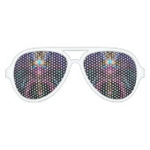 Das Orkolon Aviator-Party Shades Partybrille (Vorderseite)