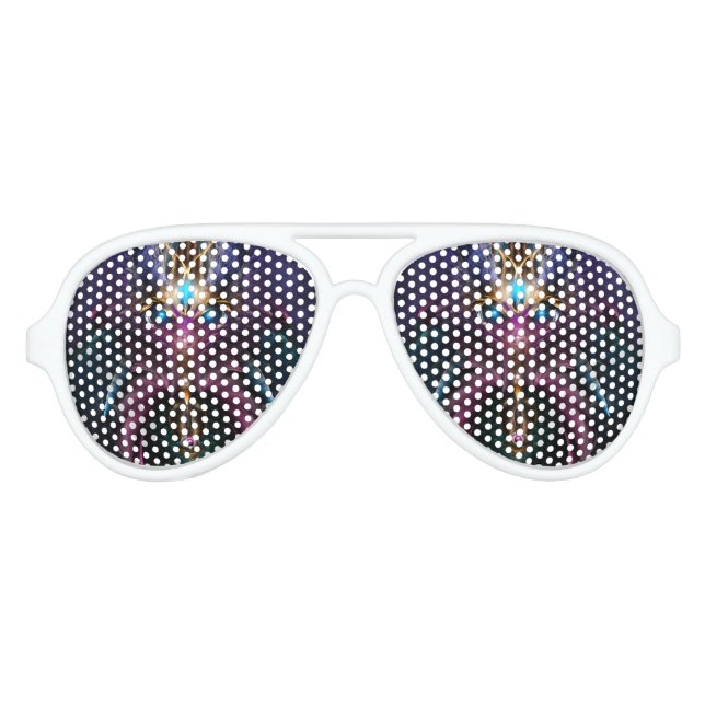 Das Orkolon Aviator-Party Shades Partybrille (Vorderseite)