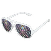 Das Orkolon Aviator-Party Shades Partybrille (Schrägansicht)