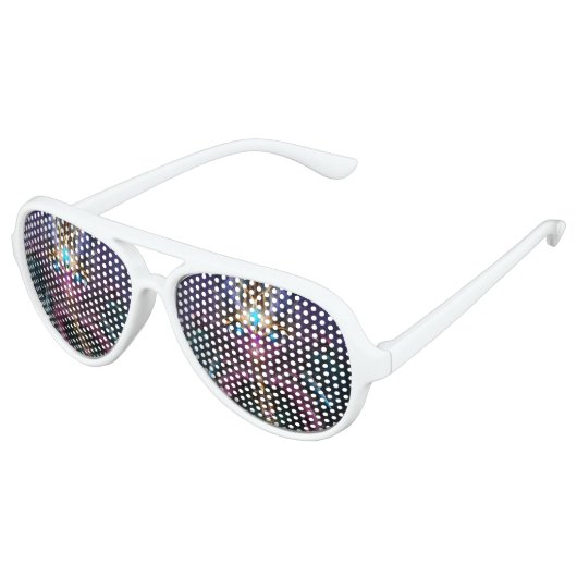 Das Orkolon Aviator-Party Shades Partybrille (Schrägansicht)