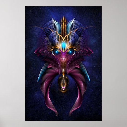 Das Orkolon Starfield Archiv Wall Poster (Vorne)