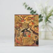Das orthodoxe Christliche Krippensymbol Postkarte (Stehend Vorderseite)