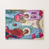 Das orthodoxe Christliche Symbol der Ankündigung Puzzle (Horizontal)