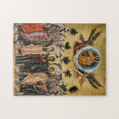 Das orthodoxe Christliche Symbol der Aufstiege Puzzle (Horizontal)