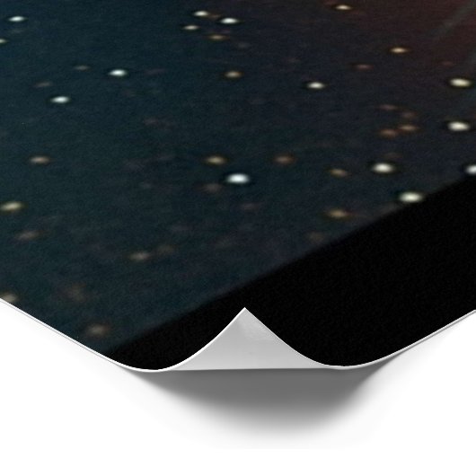 das orville A Glas Wein oder zwei Poster (Ecke)