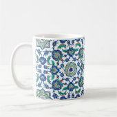 Das osmanische Turkiye-Iznik-Blumenmuster Kaffeetasse (Links)