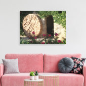 Das Ostergrab Jesu Risener Erretter Wrapped Canvas Leinwanddruck (Insitu (Wohnzimmer))